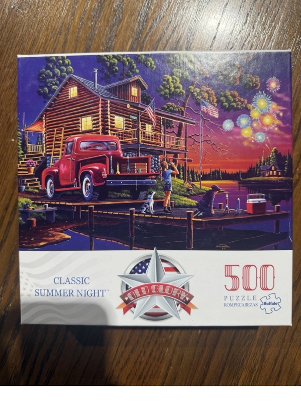Old Glory Classic Summer Nights 500 Piece Jigsaw Puzzle